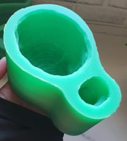 قالب سيليكون جبل الفيل ينفع للشموع و الجبس حجم كبي...