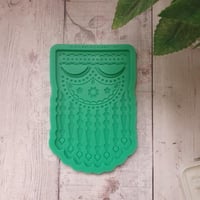 قالب سيليكون شكل نقاب برقع زينة التاسيس للجبس و ال...