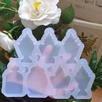 قالب فوانيس شهر رمضان مخرم للميداليات مقاس طول 7.5...