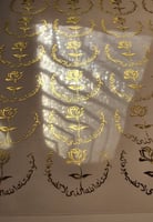 مطبوع ذهبي استودعتك الله مع الوردة لقالب مقاس 5 سم...