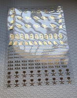 طباعة ذهبي مقاس قالب البروشات و السلاسل منوع مع اس...