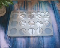 قالب سيليكون 5 سم بدون خرم سمك 6 مللي