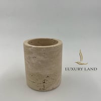 علبة فرشاة اسنان من رخام ترفنتينو