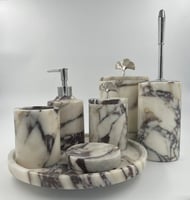 طقم من رخام فاجالي 7 قطع