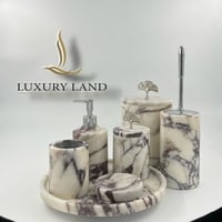 طقم من رخام فاجالي 7 قطع