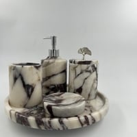 طقم من رخام فاجالي 7 قطع