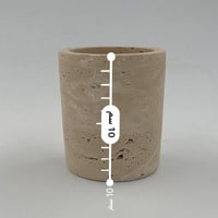 علبة فرشاة اسنان من رخام ترفنتينو