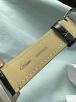 سانتوس كحلي جلد لامع