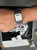 كاسيو كلاسيك فضي