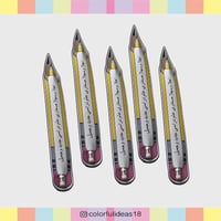 كرت توزيعات قلم رصاص