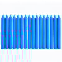 20 Pieces Scented Candles Blue 2 X 19CM 20 قطعة من...