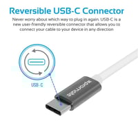 Promate Magnetic USB-C Cable, Magnetic Fast Chargi...