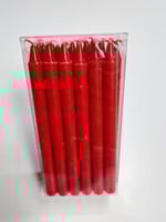 Scented Candles Red 18 Pieces Set 14 cm, مجموعة شم...