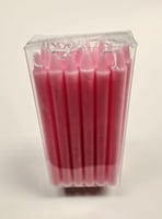 Scented Candles Pink 18 Pieces Set 14 cm, مجموعة ش...