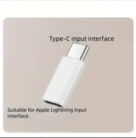 1pcs Suitable for iPhone Lightning to USB C Adapte...