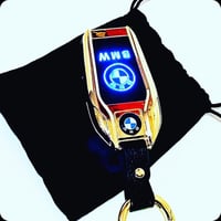 ولاعة ذهبية ميدالية سهلة الحمل وهدية قيمة