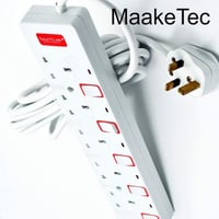 SMARTLINK PORTABLE MULTI-SOCKETS SL900E-3M, 5 WAYS