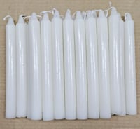 20 Pieces Scented Candles White 2 X 19CM 20 قطعة م...