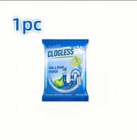 1pc Clogless Sink & Drain powder قطعة واحدة من مسح...