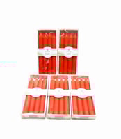 20 Pieces Scented Candles Red 2 X 19CM 20 شمعة معط...