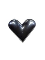 Heart Shape Gas Lighter Silver ولاعة غاز فضية على...