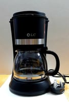 صانعة القهوة 1.2 لتر ، سعة 12 كوب ، 900 واط ، عملي...