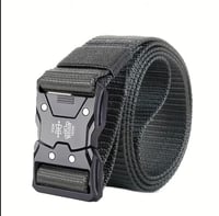 1pc Men's Multifunctional Tactical Belt, Minimalis...