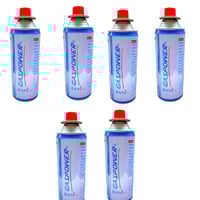 Albania butane gas cartridge 4 pieces 1x227gm. عاز...