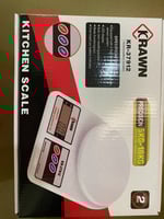 KRAWN KITCHEN SCALE 5KG-10KG,1G-10000G, KR-37912
