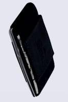 محفظة بطاقات صغيرة عجيبة لون اسود