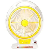 مروحة طاولة قابلة لإعادة الشحن مع جهاز تحكم عن بعد...