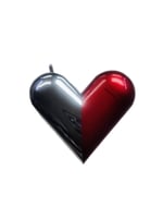 Multicolor Heart Shape Gas Lighter ولاعة غاز متعدد...