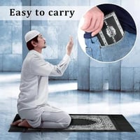 Al-Salat Travel Pocket Prayer Mat, Portable Muslim...