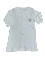 روب مواليد قطن مطرز