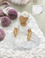 فستان 3 قطع بناتي