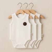 3 بربتوز داخلي قطن مضلع - أبيض