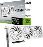 كرت شاشة ASUS Prime GeForce RTX 5070 White OC 12GB