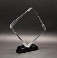 درع كريستال معين ساده