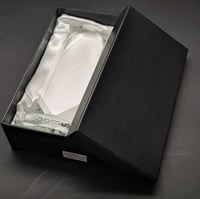 درع تروفي كريستال برج قاعدة شفاف