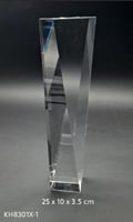 درع تروفي كريستال 301 بدون قاعدة