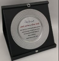 درع صحن فايبر بعلبة جلدية