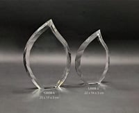 درع كريستال ورقة شفاف