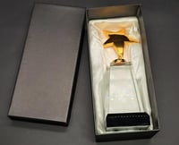 مجسم نجمة كريستال