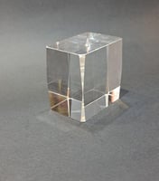 مكعب كريستال 6 × 6 × 4 سم