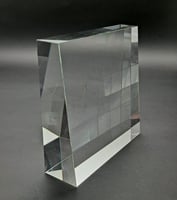 درع كريستال استاند مستطيل