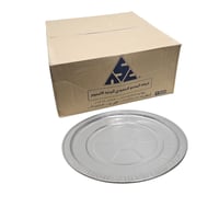 سعودي فويل | صحون قصدير دائري | وليمة | بدون غطاء...