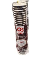 كيو اس | كاسات ورقية مموجة مضلع | كابتشينو | كرافت...