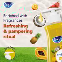 فاين | كرتون سائل غسيل اليدين | الفواكه الاستوائية...