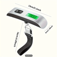 ميزان أمتعة رقمي بشاشة LCD | سعة 110 رطل/50 كجم