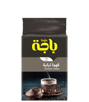 باجة | قهوة تركية ساده | حبوب البن المحمصة والمطحو...